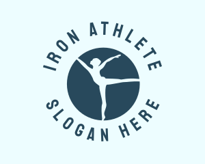 Gymnast Tournament Athlete  logo design