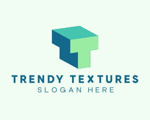 Generic 3D Letter T logo design