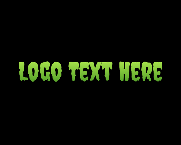 Melting logo example 4