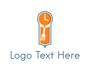 Food Time Grandfather Clock Logo