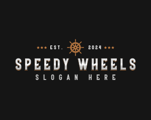 Steering Wheel Cruise logo design