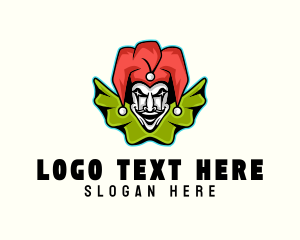 Jester Carnival Clown logo