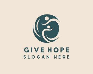 People Global Charity logo design