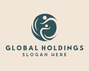 People Global Charity logo design