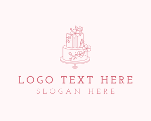 Cake Bakery Dessert Logo