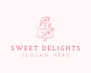 Cake Bakery Dessert logo