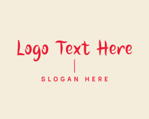 Modern Handwritten Wordmark Logo