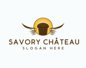 Chocolate Muffin Bakery logo design