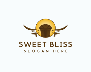 Chocolate Muffin Bakery logo design