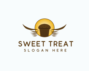 Chocolate Muffin Bakery logo design