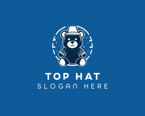 Stuffed Toy Teddy Bear logo design