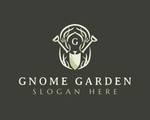 Garden Shovel Landscaping logo design