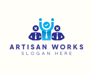 Professional Employee Job logo design