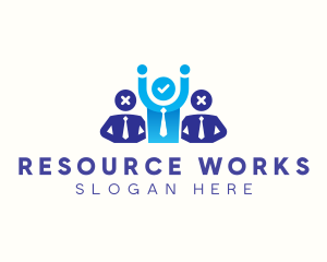 Professional Employee Job logo