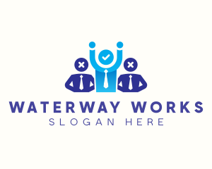 Professional Employee Job logo design