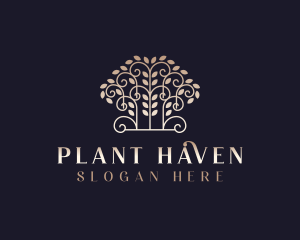 Tree Environmental Planting logo design