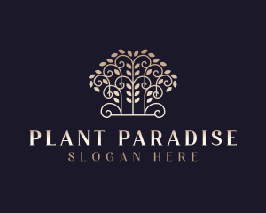 Tree Environmental Planting logo design