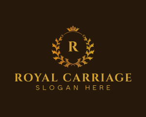 Royal Wreath Crown logo design