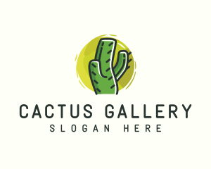 Cactus Desert Plant  logo