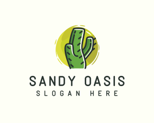 Cactus Desert Plant  logo