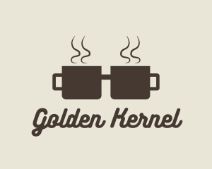 Coffee Cup Geek logo design