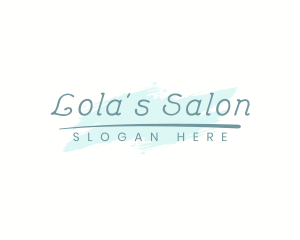 Cosmetic Salon Boutique logo design