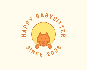  Happy Cat Kitten logo design