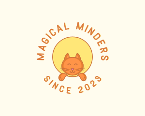  Happy Cat Kitten logo design