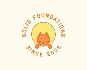  Happy Cat Kitten logo