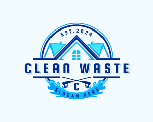 Power Washer Cleaning logo design