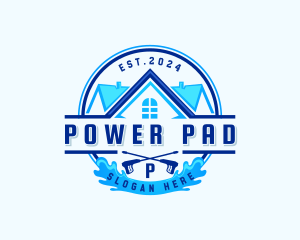 Power Washer Cleaning logo design