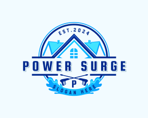 Power Washer Cleaning logo design