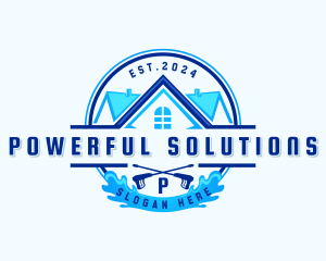 Power Washer Cleaning logo design