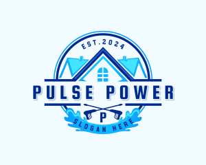 Power Washer Cleaning logo design