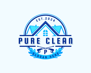 Power Washer Cleaning logo design