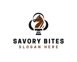 Equestrian Horse Stallion logo