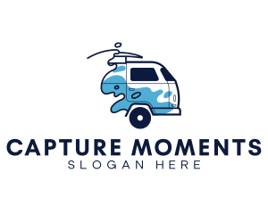 Travel Surfing Van logo