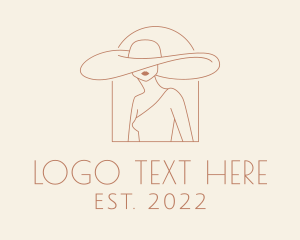 Fashion - Fashion Floppy Hat logo design
