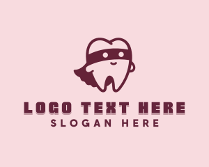 Superhero Tooth Dentistry logo