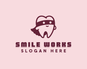 Superhero Tooth Dentistry logo