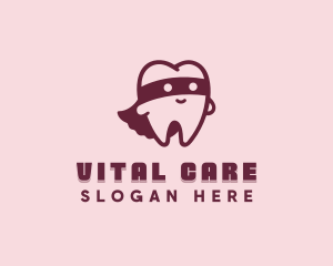 Superhero Tooth Dentistry logo