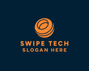 Whirlpool Sphere Tech  logo design