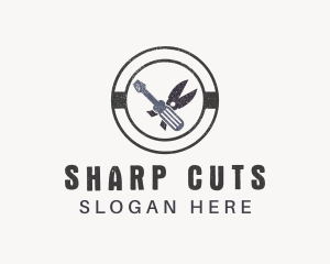 Maintenance Pliers Shears  logo design