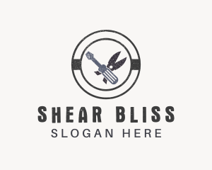 Maintenance Pliers Shears  logo design