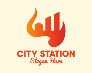 Hot City Property logo design