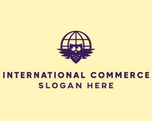 International Global Owl logo design