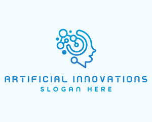 Robotics Artificial Intelligence logo design