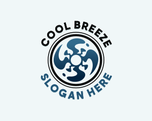 Propeller Cooling Fan logo design