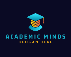 Graduation Cap Degree logo design