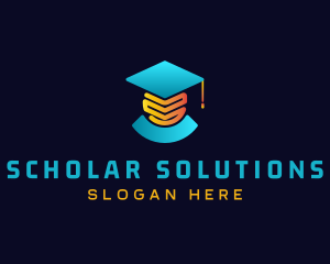 Graduation Cap Degree logo design